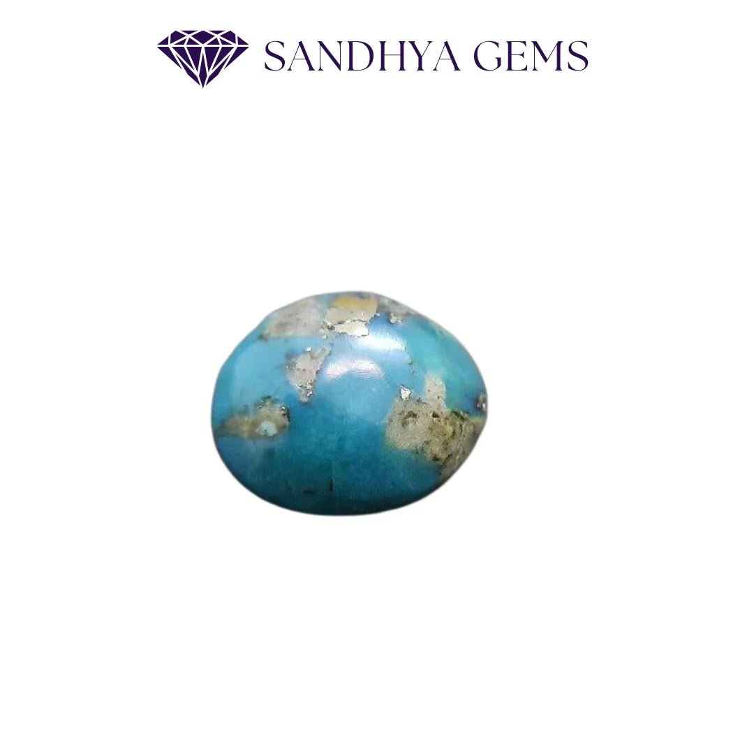 Natural Certified Firoza Gemstone – Best Healing Crystal | Sandhya Gems India